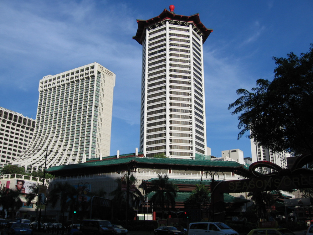 Apex Travel Club - ATC - Singapore Marriott Tang Plaza Hotel