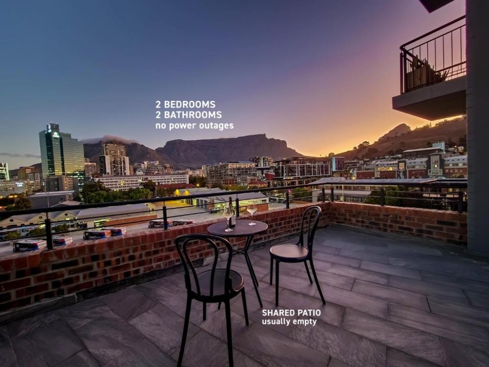 Apex Travel Club - ATC - Chic, Easy De Waterkant with mountain views! No power outag